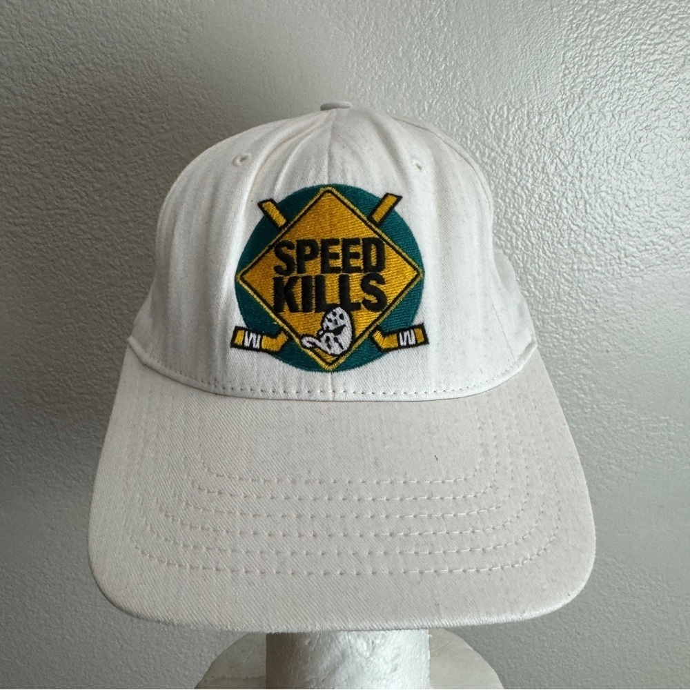 Speed Kill The Mighty Ducks Vintage Hat OSFM Rare